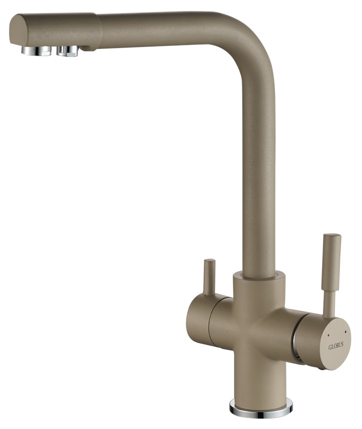 

Смеситель для кухни с подключением к фильтру Globus Lux GLLR-0888-4-COLORADO