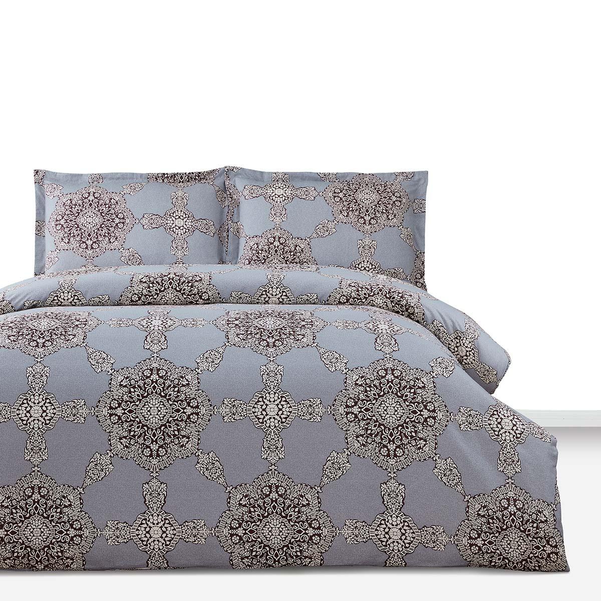 

Постельное белье полуторное Arya Simple Living Alonna AR-A107021 сатин 160x220 см