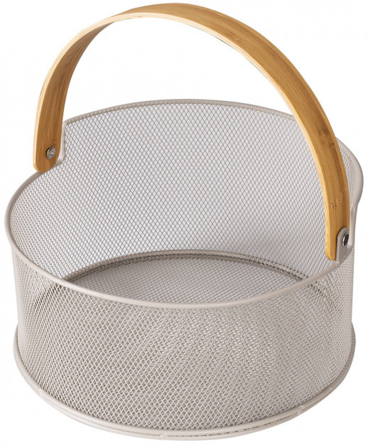 

Корзина для фруктов Husla White 73947 17x24x17 см серая
