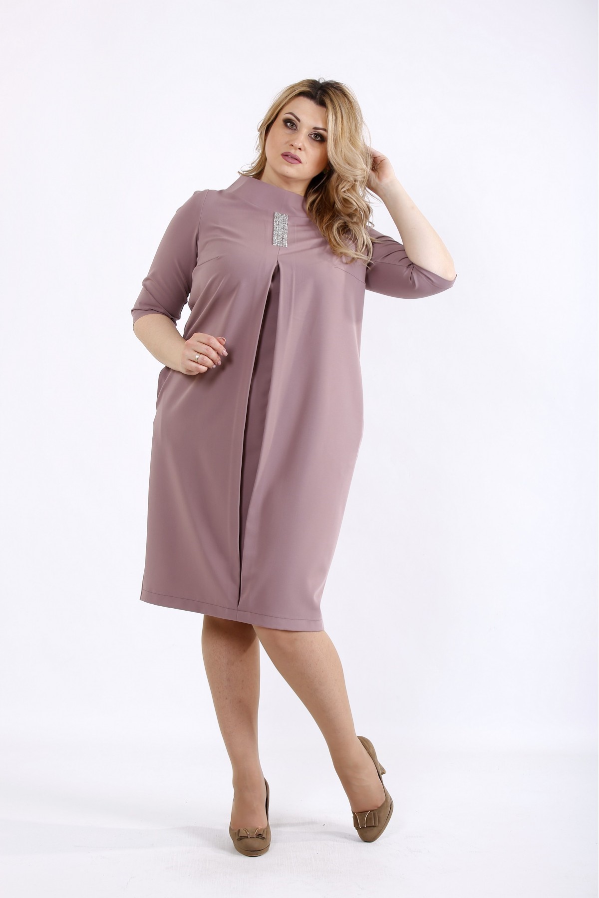 

Платье до колен Maximoda ЕGS01070-2 52 бежевый