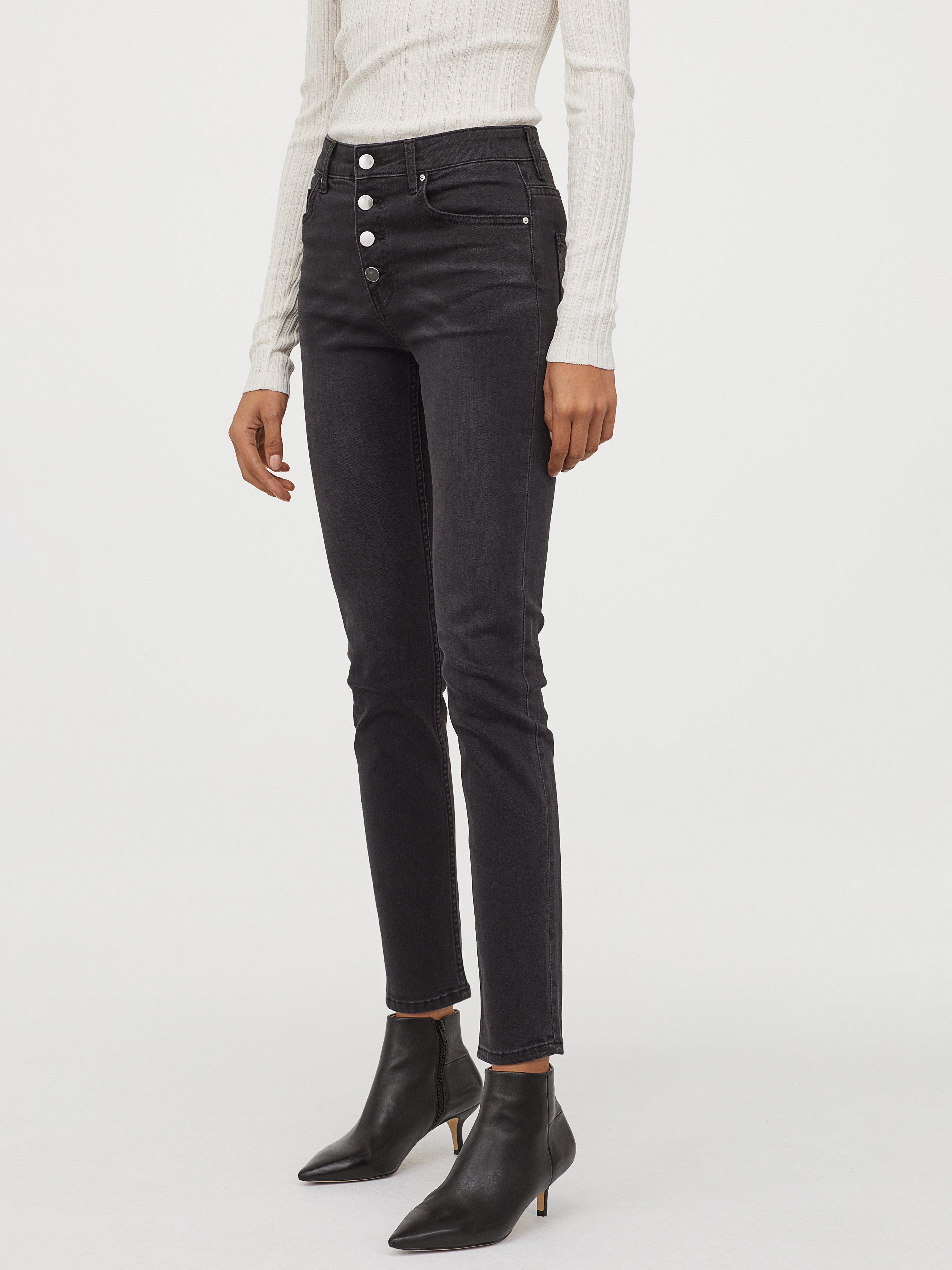 

Джинсы H&M 0573085-0 38 Черные