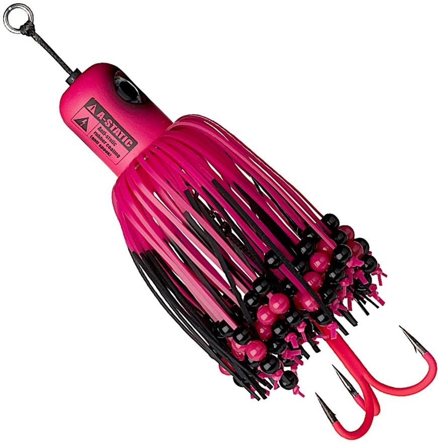 

Блесна DAM Madcat A-Static Clonk Teaser Медуза 200 г тройник № 3/0 Fluo Pink Uv (66349)