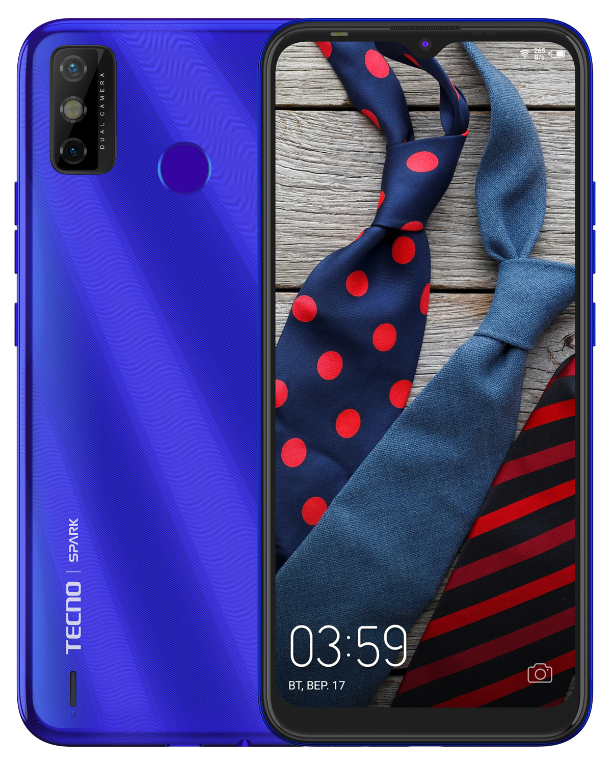 

Мобильный телефон Tecno Spark 6 Go 2/32GB Aqua Blue