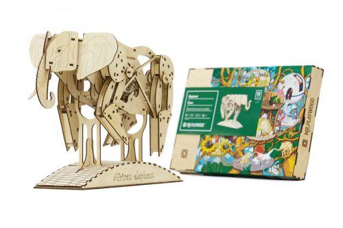 

Деревянный конструктор "Слон", 159 эл