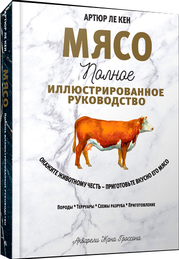 Книга Мясо. Полное иллюстрированное руководство - Артюр Ле Кен – купить ...