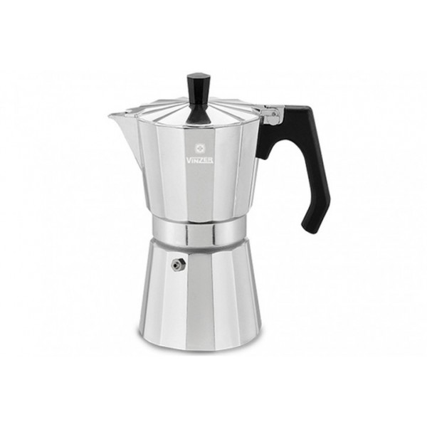 

Гейзерная кофеварка на 6 чашек Moka Espresso Induction Vinzer VZ-89383