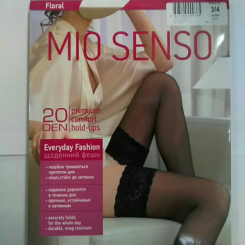 

Чулки Mio Senso Every Day Fashion 3-4 20 Den Eclair