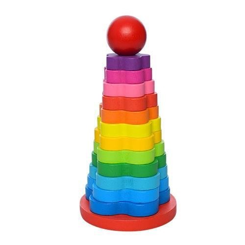 

Деревянная игрушка Пирамидка 11708