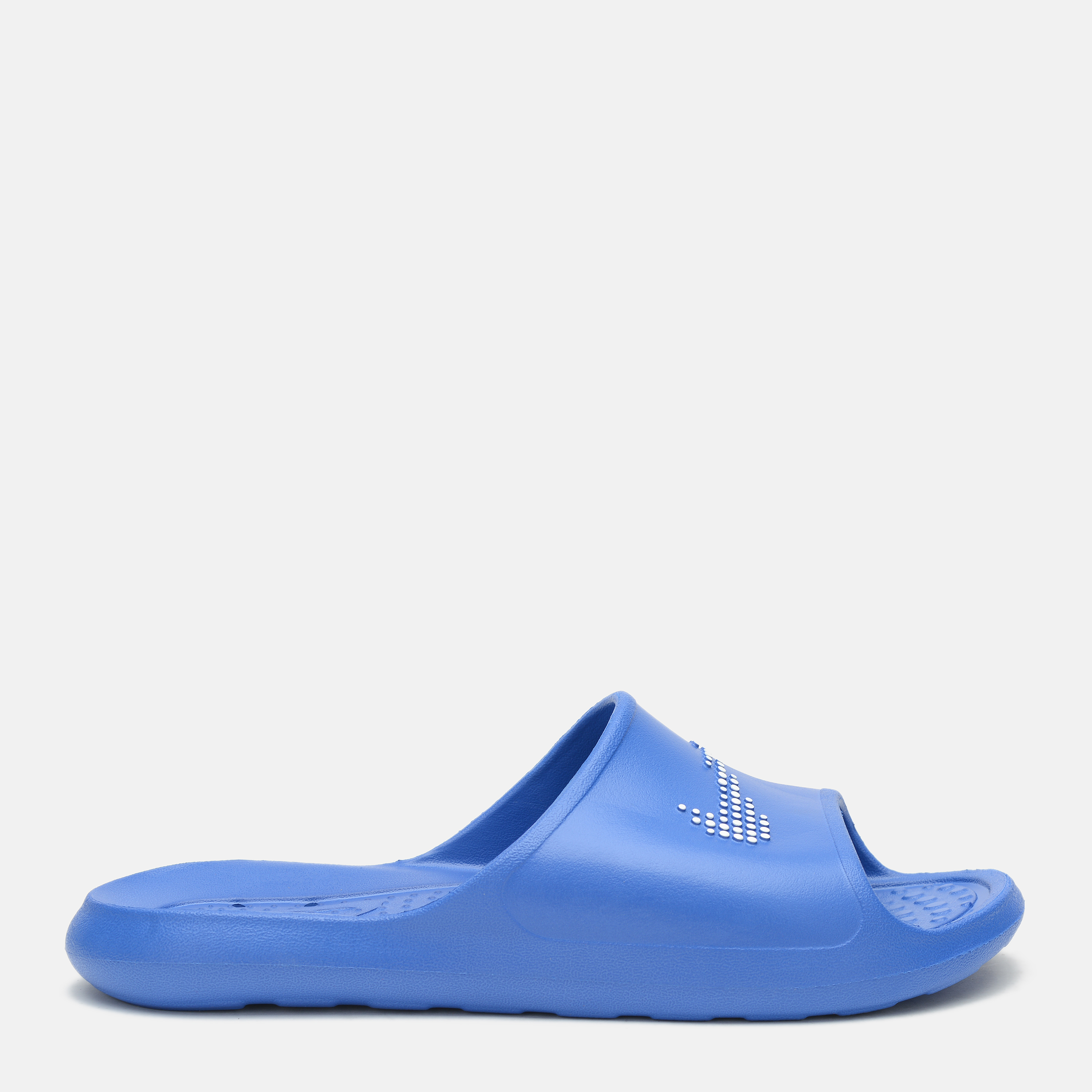 Акція на Чоловічі шльопанці для пляжу Nike Victori One Shower Slide CZ5478-401 39 (7) 25 см Сині від Rozetka