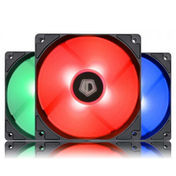 

Вентилятор ID-Cooling XF-12025-RGB-TRIO (3pcs Pack), 120x120x25мм, 4-pin PWM, черный c белым