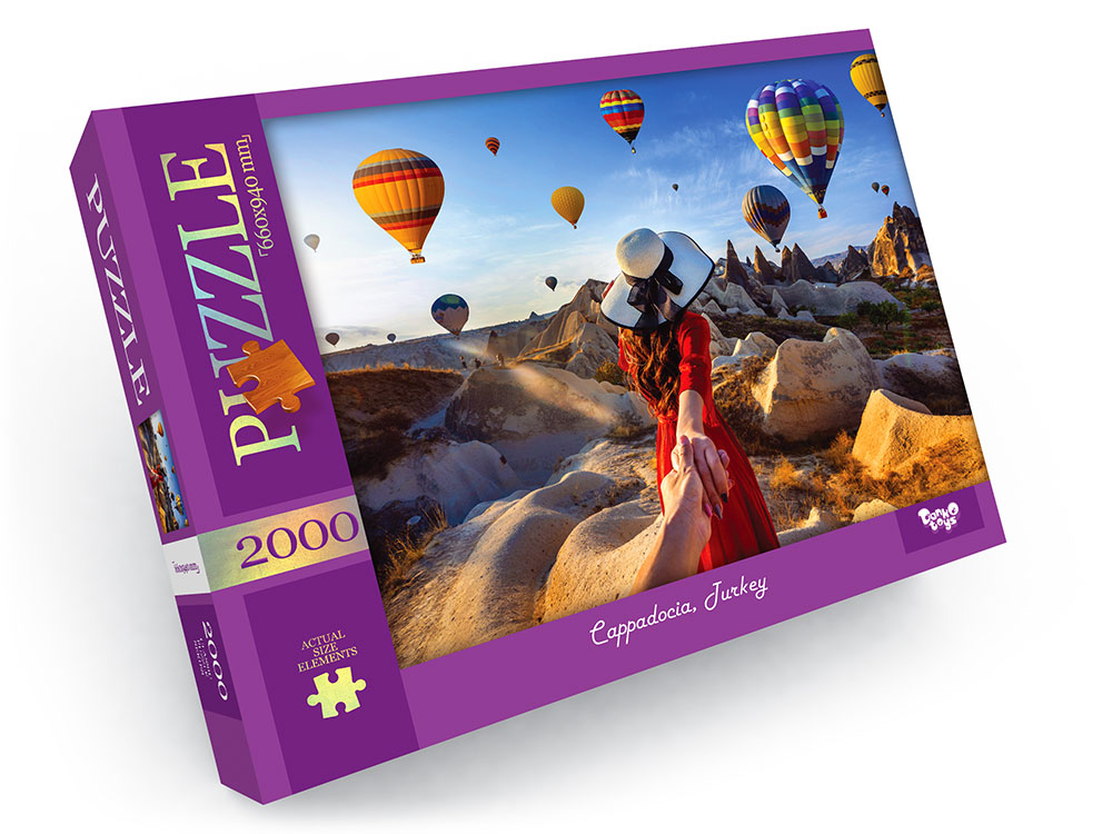 

Пазлы Danko-Toys "Каппадокия, Турция" 2000 эл. (C2000-01-03)