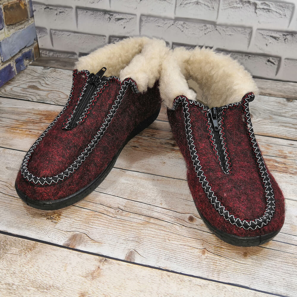 

Домашние угги (бурки) суконные утепленные DreamStan DS-01bordo 41 размер