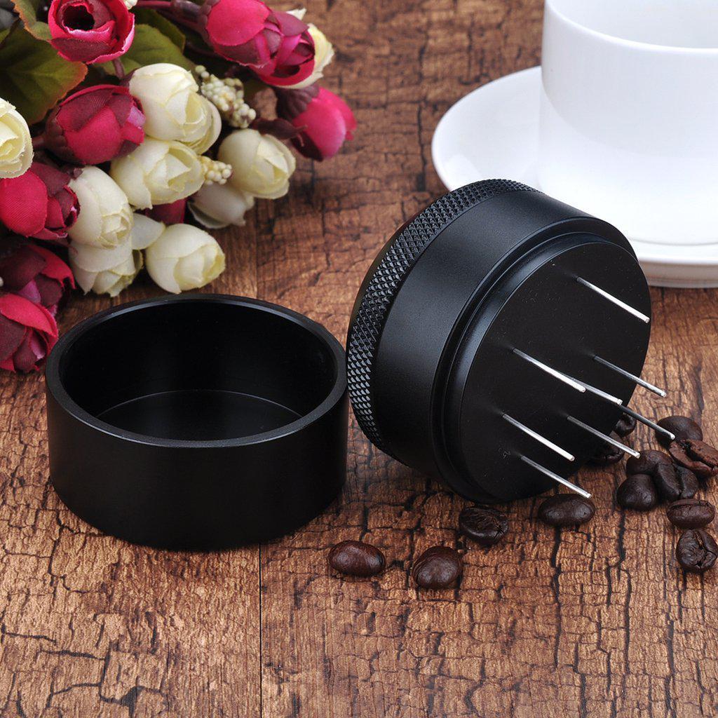 

Темпер BaristaSpace с иголками, 58 мм Чёрный (С3)