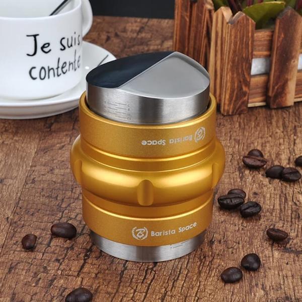 

Темпер BaristaSpace двусторонний, 58 мм Золотистый (D2)