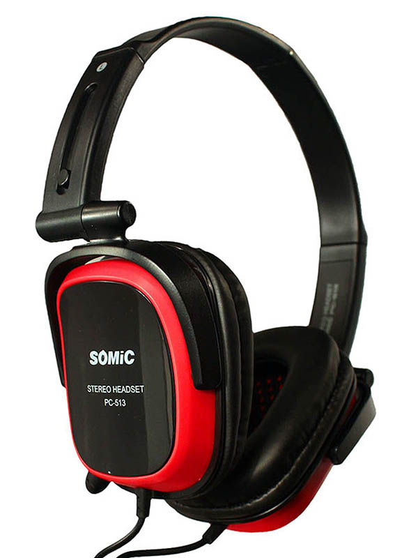 

Гарнитура Somic PC513 Black/Red (9590009027)