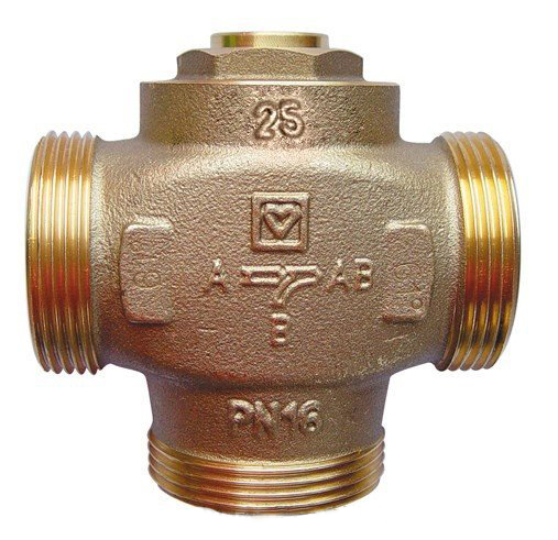 

Клапан трехходовой термосмесительный HERZ Teplomix DN25 1" 55°C (1776613)