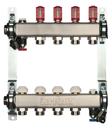 

Коллектор с расходомерами Herz 3l/min-TS 1863210