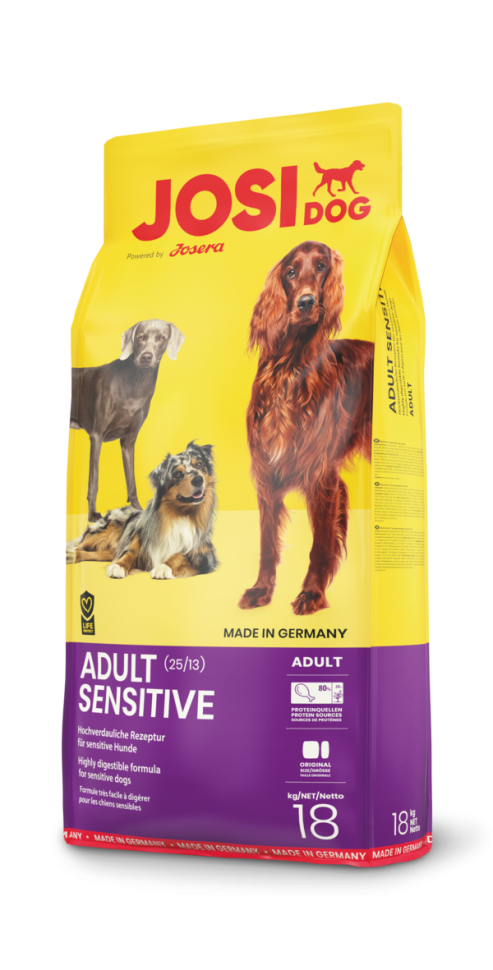 

Сухой корм Josera JosiDog Adult Sensitive для взрослых собак с чувствительным пищеварением 18 кг