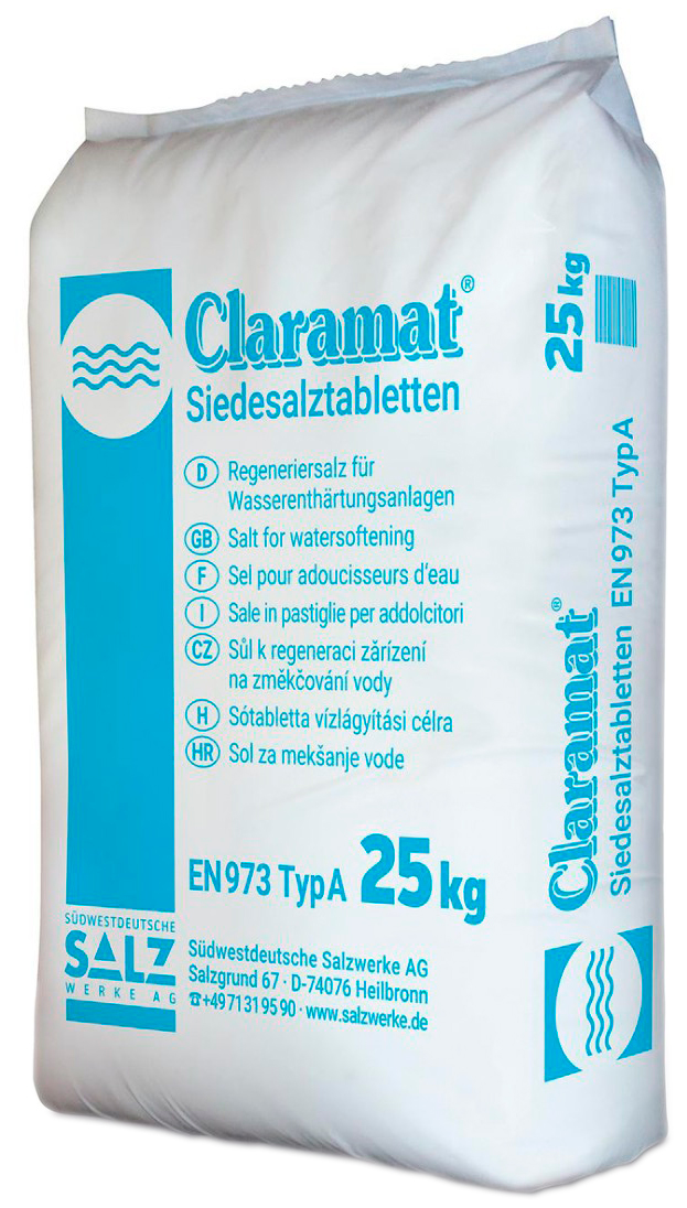 

Таблетированная соль CLARAMAT 25 кг