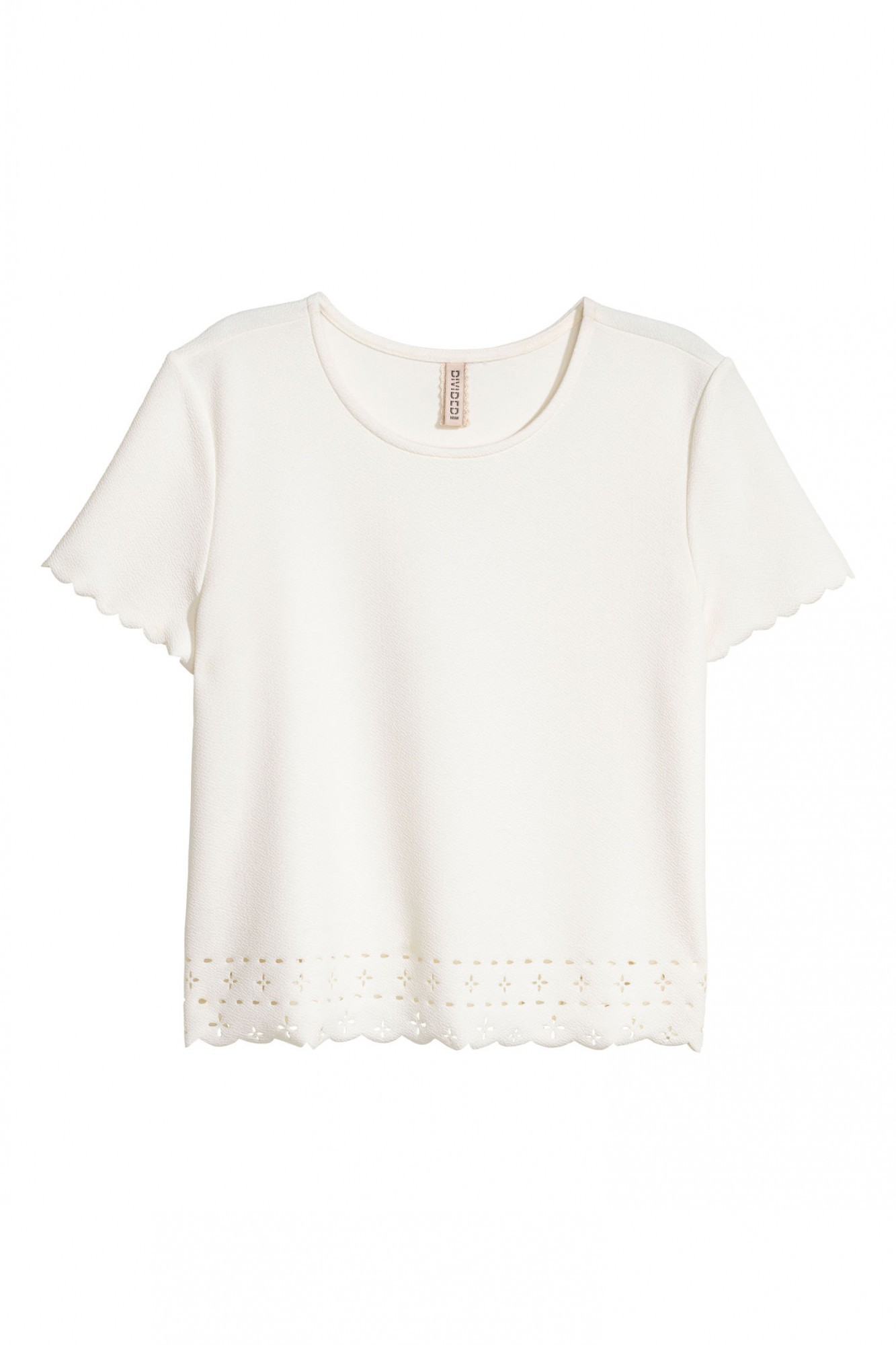 

Блуза H&M 166 см Молочная
