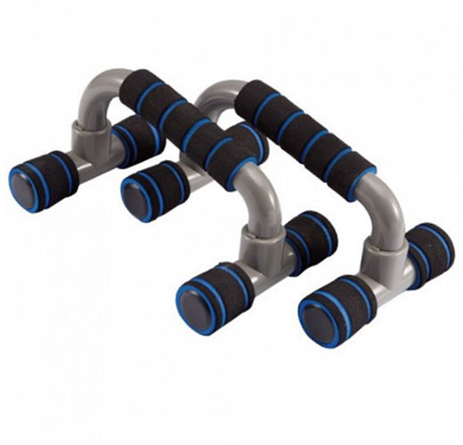 

Упоры для отжимания Plastic Push Up Bar LiveUp Черно-синий (56396032)