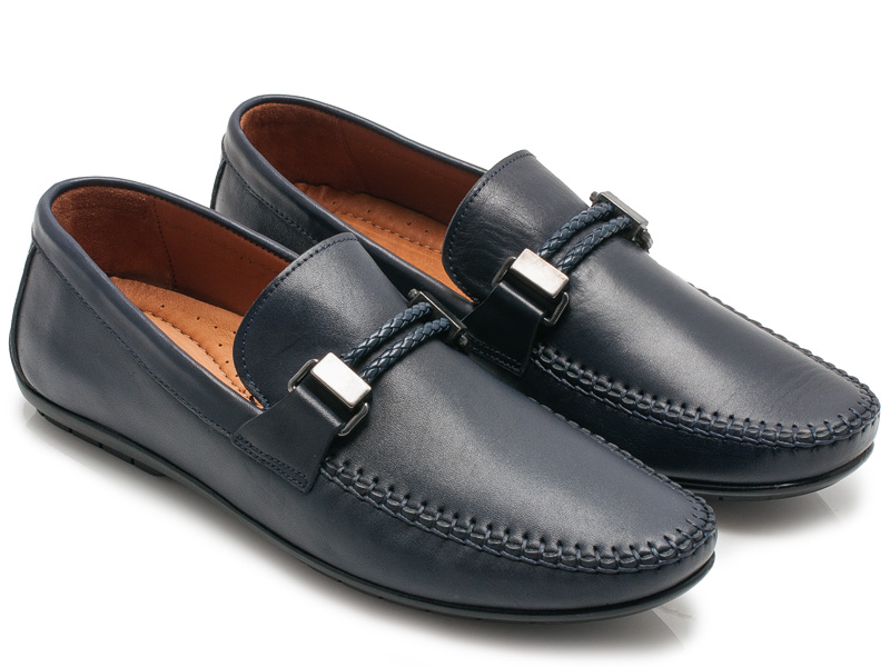 

Мужские мокасины Gartiero ROK-001 42 Синий