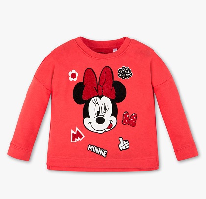 

Свитшот C&A Minnie Mouse 104 размер красный 1033643