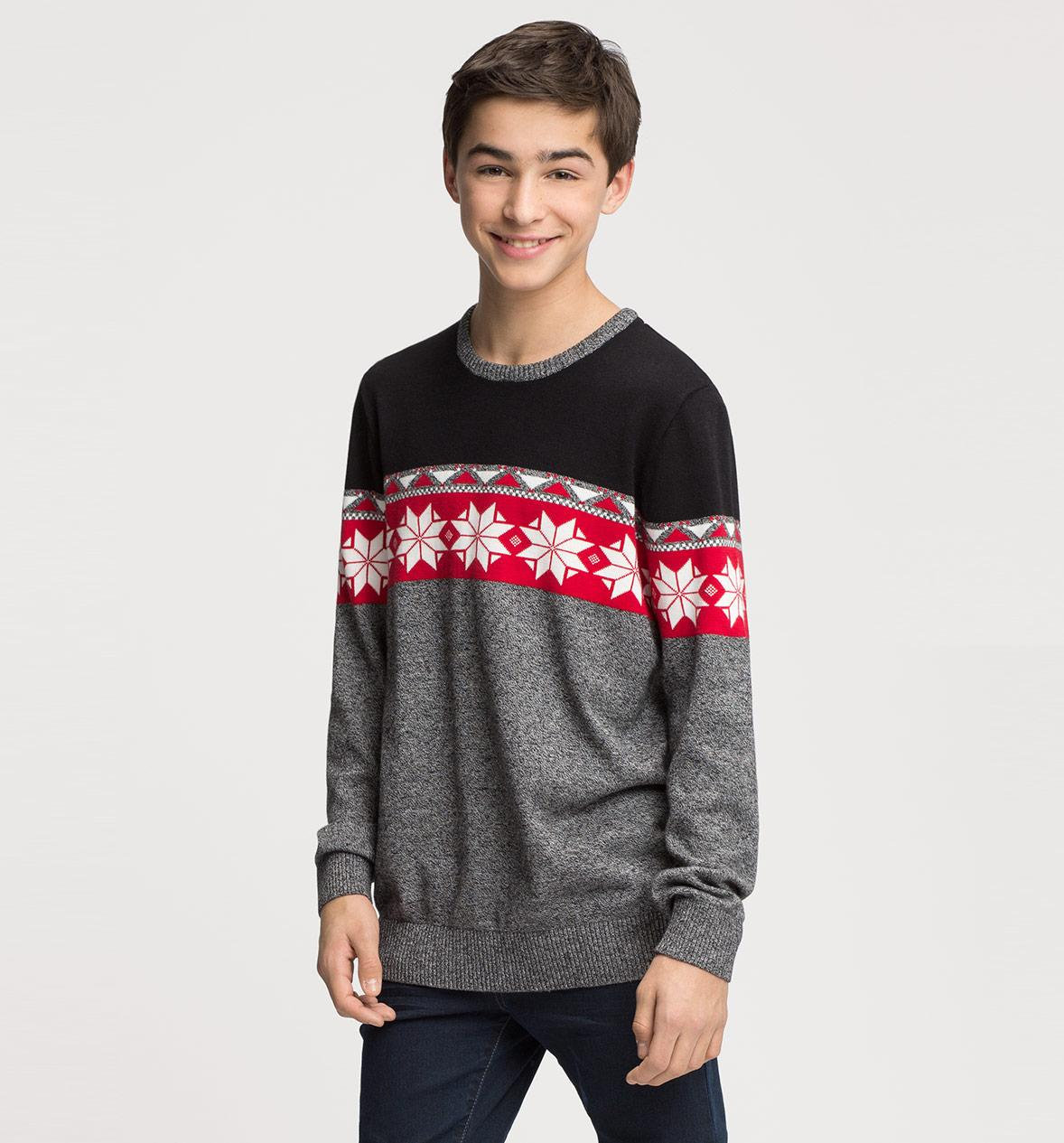 

Свитер для мальчика C&A 122-128 размер серый 180359