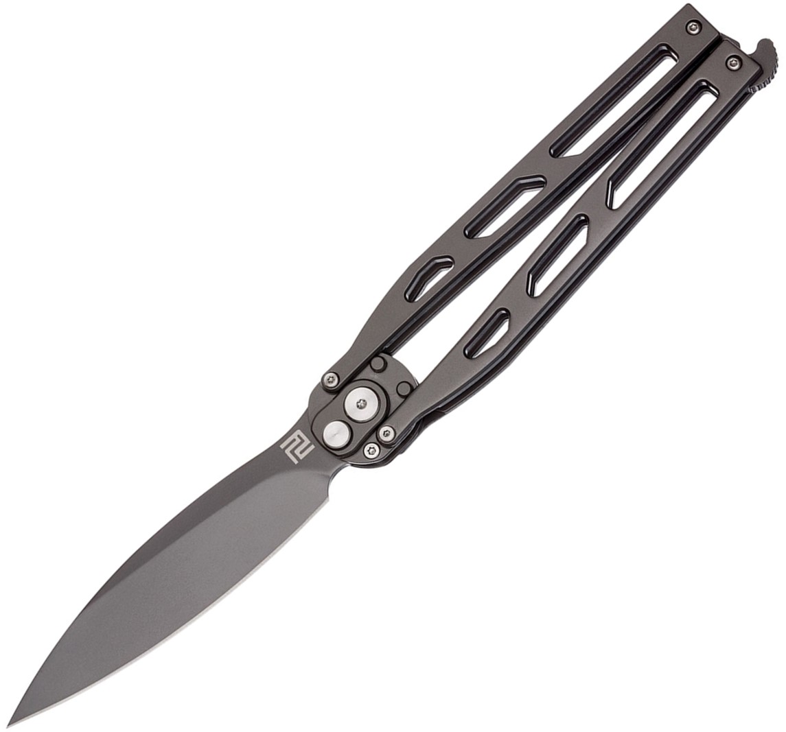 

Нож Artisan Cutlery Kinetic Balisong, D2, Steel Grey (27980205)