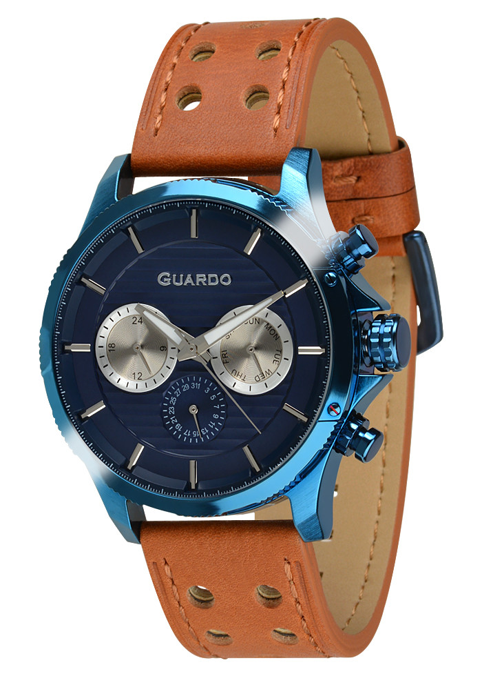 

Часы мужские Guardo 011456-6 синие