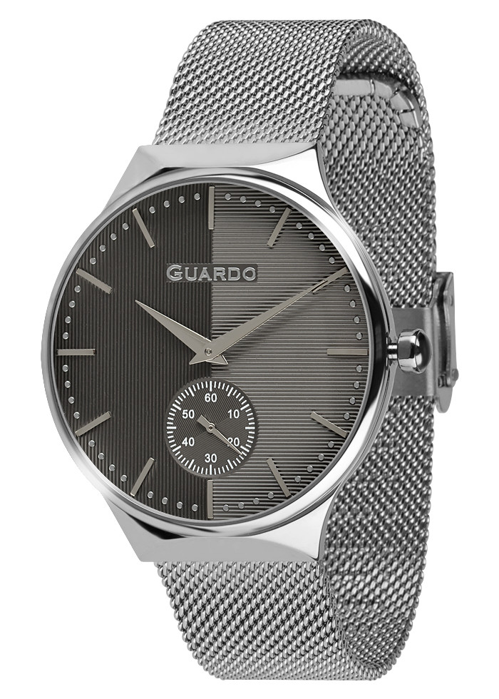 

Часы женские Guardo 012473-(2)-1 серебряные