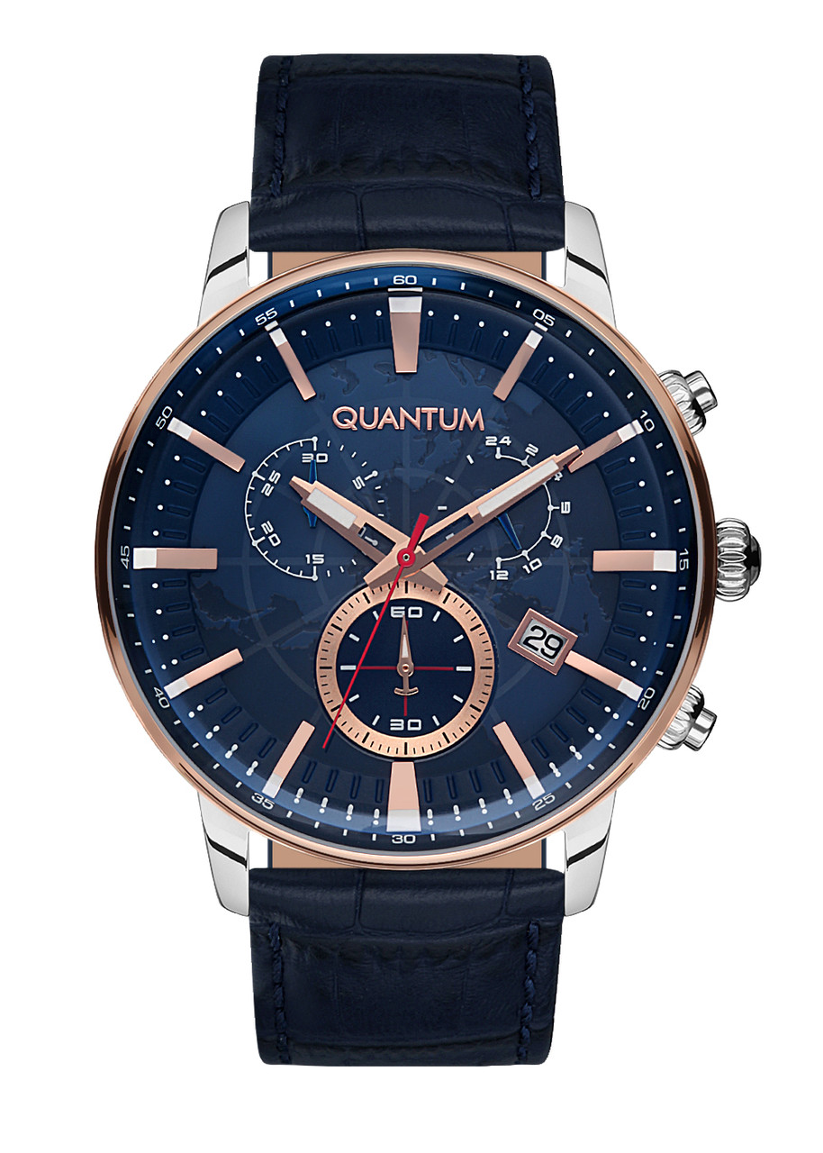 

Часы мужские Quantum PWG683.599 синие