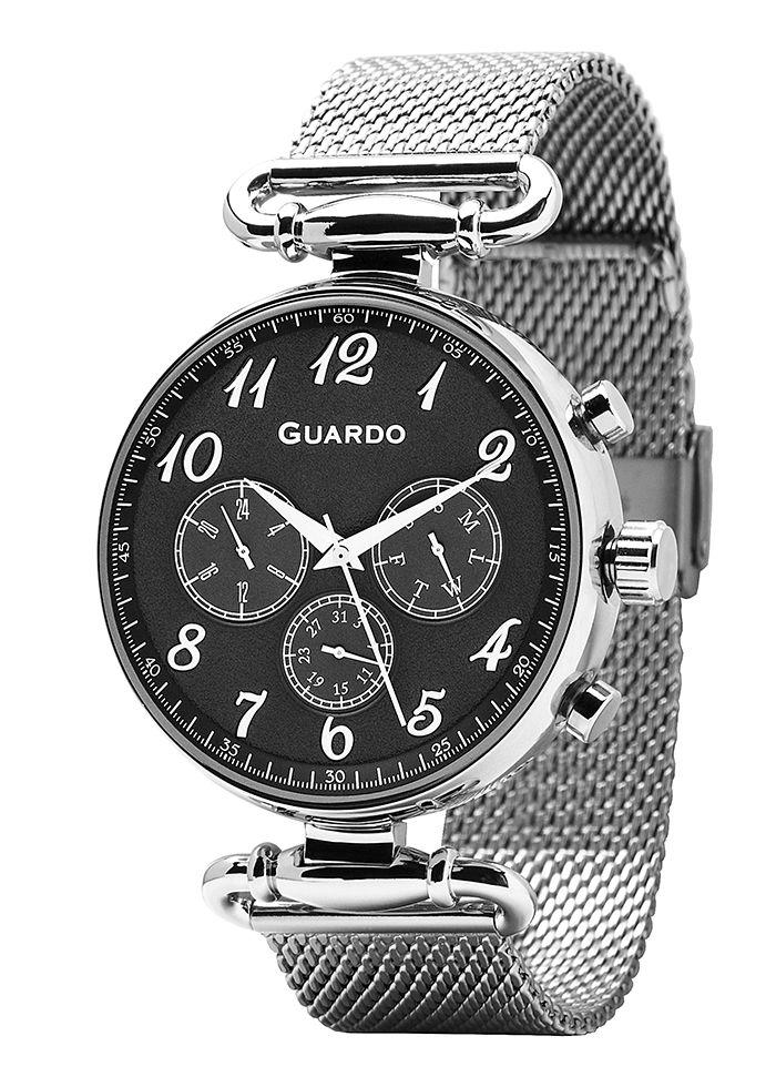 

Часы женские Guardo 11221-1 серебряные