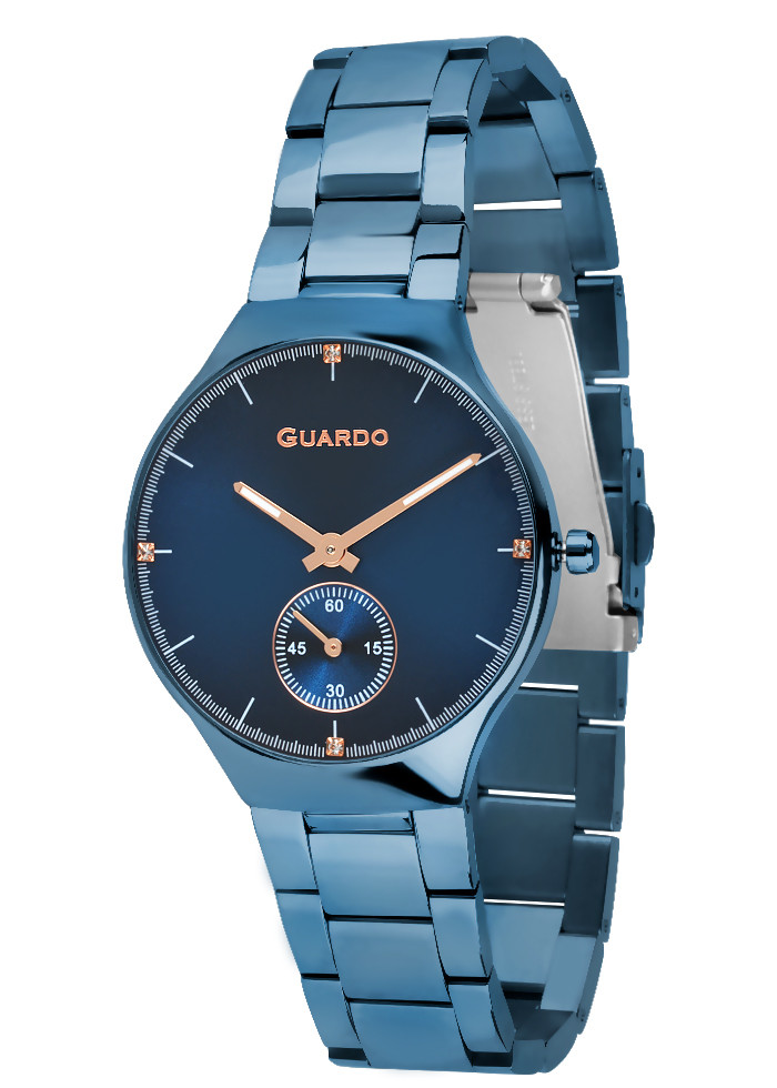 

Часы женские Guardo B01398-(2)-7 синие