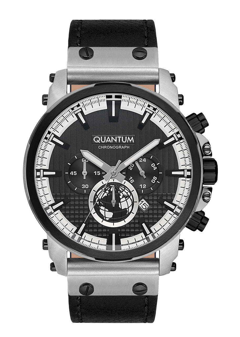 

Часы мужские Quantum PWG671.351 серебряные
