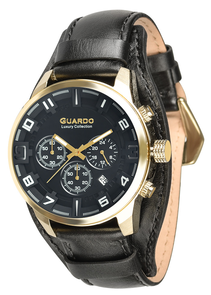 

Часы мужские Guardo S1740-5 черные