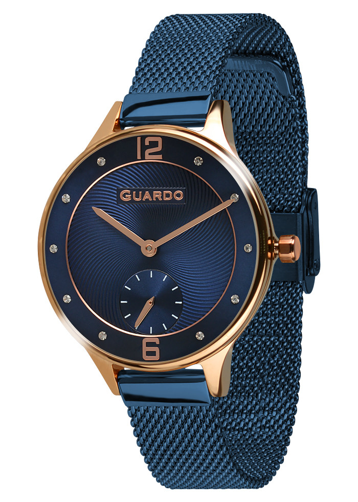 

Часы женские Guardo 011636-4 синие