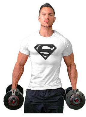 

Футболка мужская Superman Pink Hero белая 4290 XL