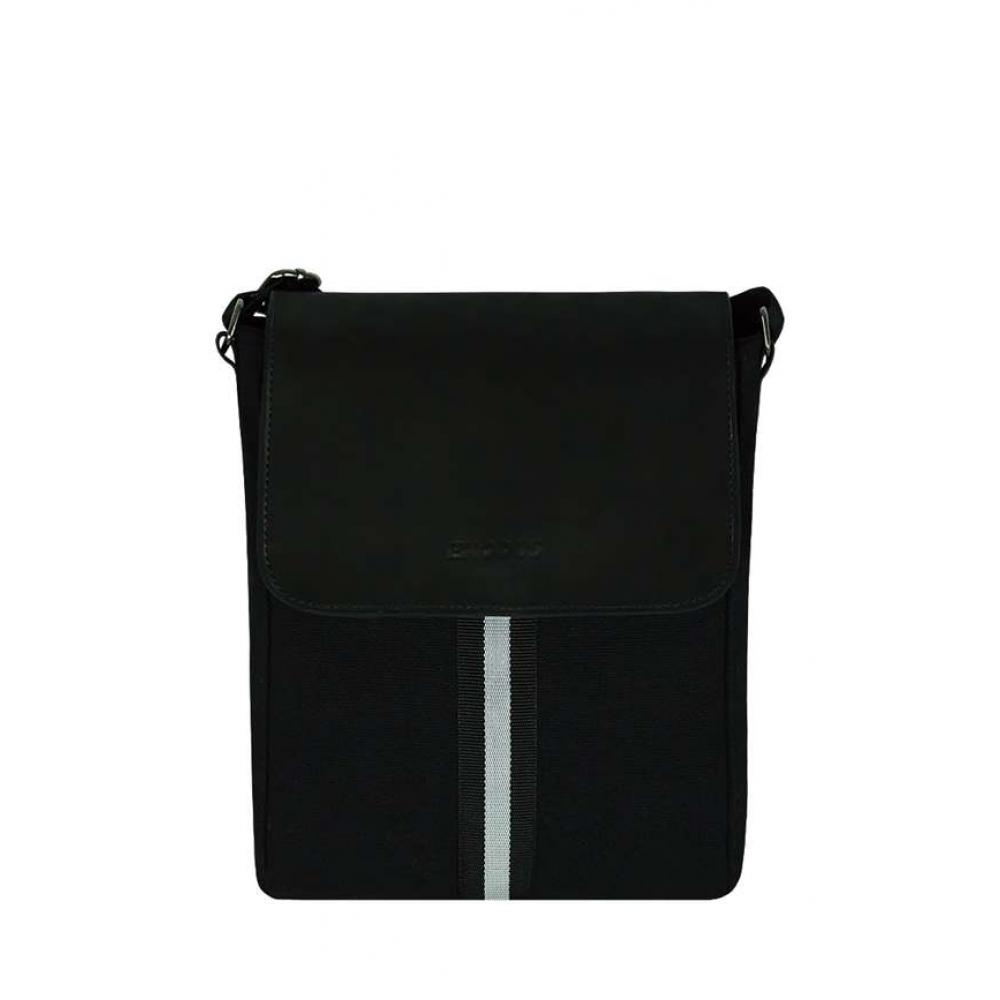 

Сумка - Планшет Унисекс Exodus Leather Canvas Черный P2004Ex011