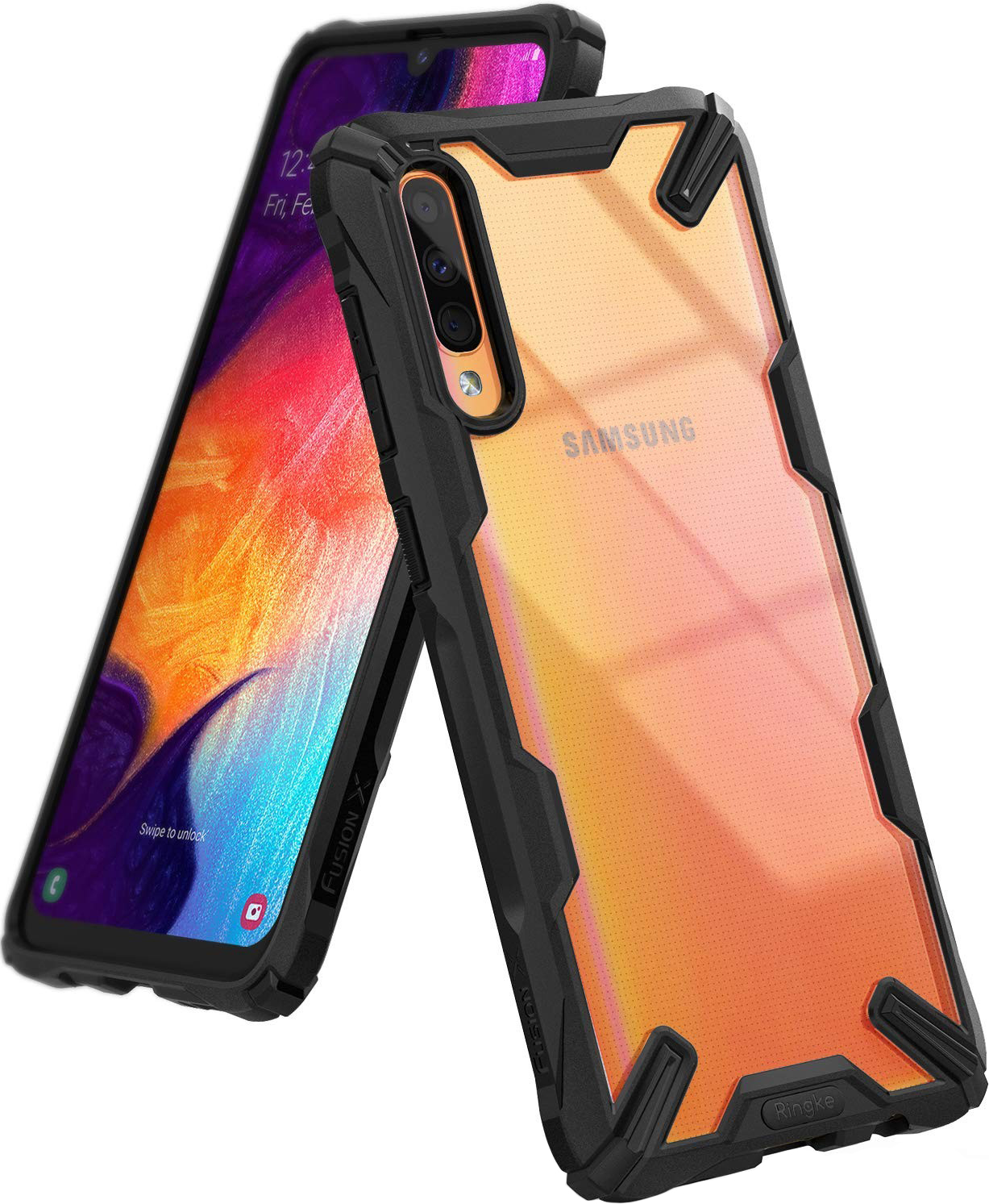 

Панель Ringke Fusion X для Samsung Galaxy A50 Black