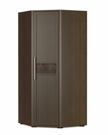 

Шкаф угловой Мебель Сервис Токио 96х213,5х96 венге темное