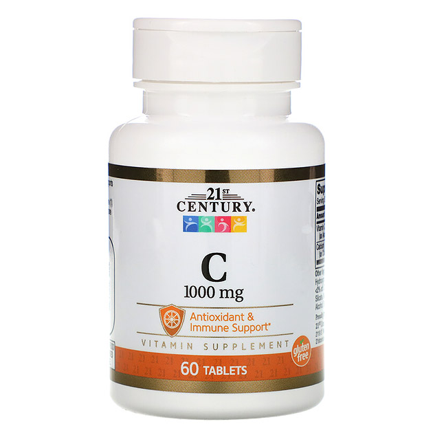 

Витамины 21st Century Vitamin С 1000 mg 60 таб