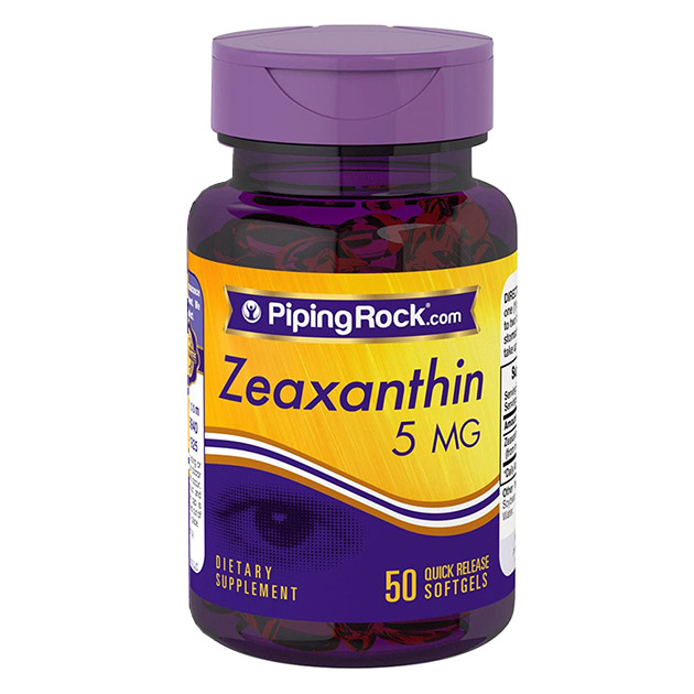 

Растительный экстракт PipingRock Zeaxanthin 5 mg 50 капс