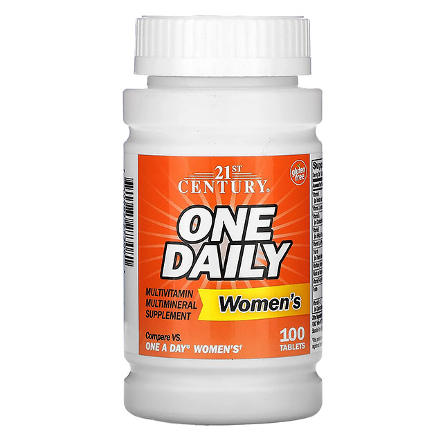 

Витамины 21st Century One Daily Women's 100 таб