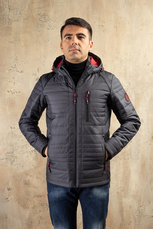 

Куртка мужская демисезонная MENS 48 серый 41299