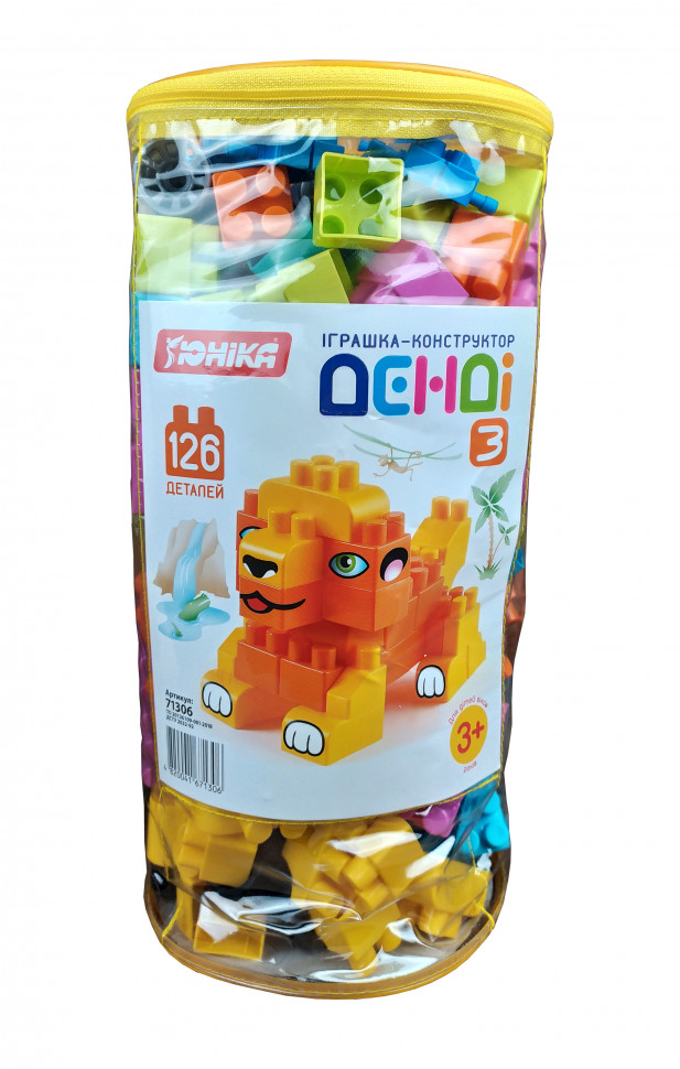 

Конструктор ЮНИКА „ДЕНДИ”- 3 126 дет. 71306