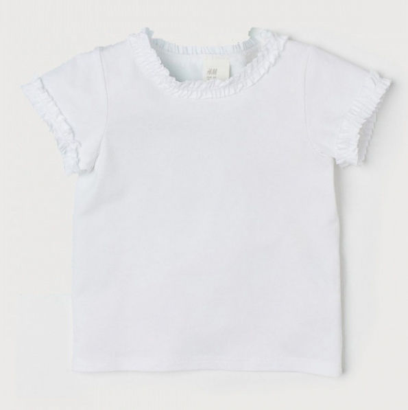 

Футболка H&M 0699489001 98 СМ Белый 63785