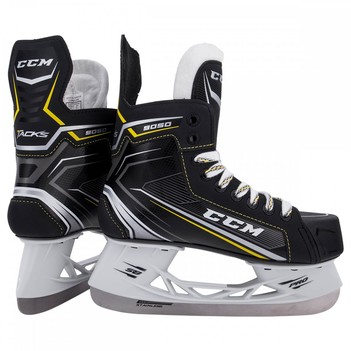 

Коньки CCM TACKS 9050 JR подростковые, Размер 35, черный/желтый, 9050-JR-35