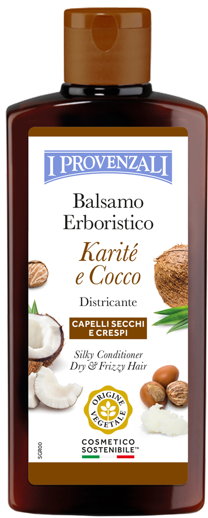 Акція на Кондиционер шелковый I Provenzali Karité&Cocco с маслом Карите и Кокоса для сухих и нормальных волос 200 мл (8025796001859) від Rozetka UA