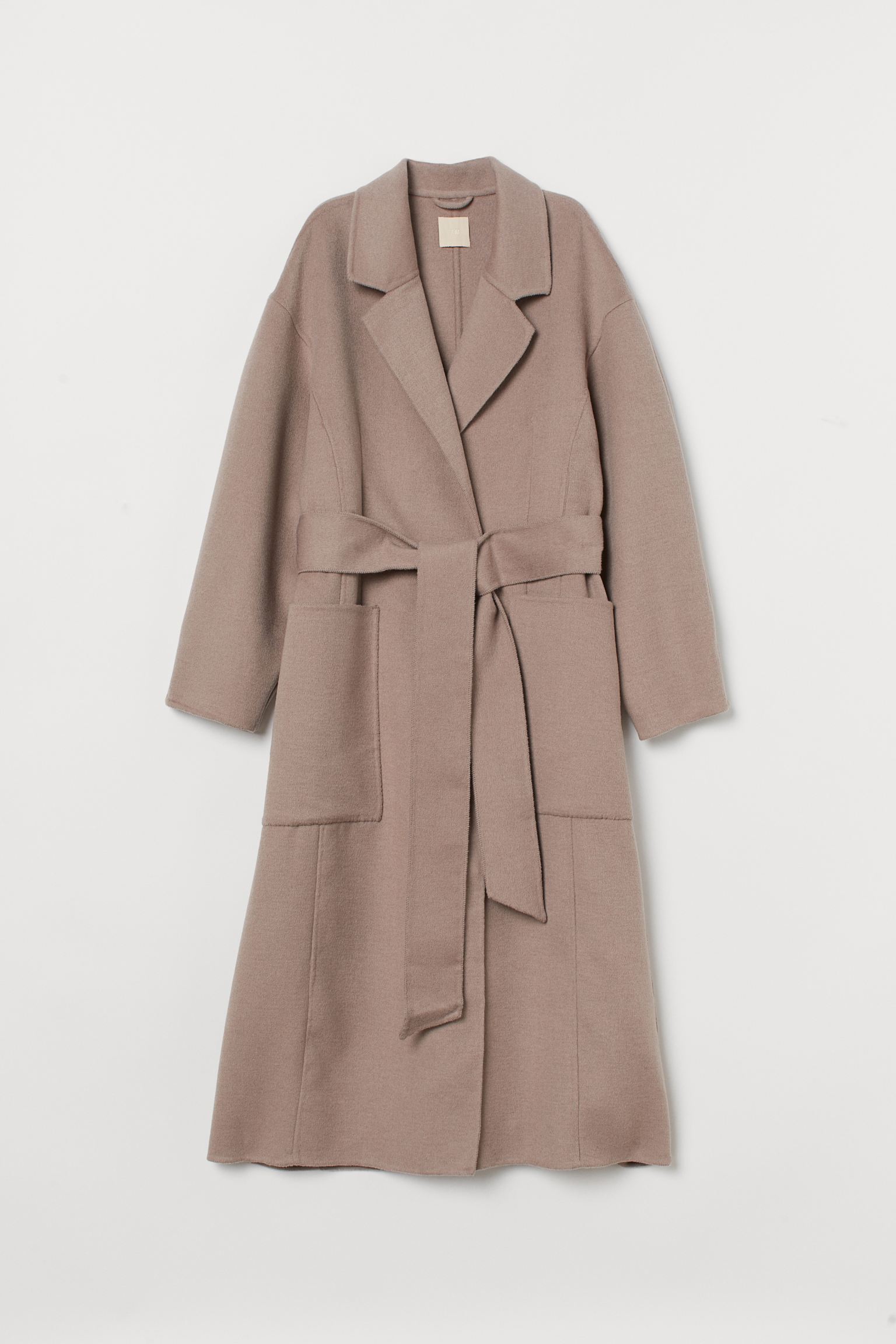 

Пальто H&M M бежевый 311841863